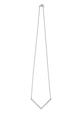 Big V Necklace in Gold