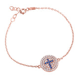 Love My Cross Bracelet in Sterling Silver