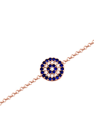 Big Eye Rose Gold Bracelet