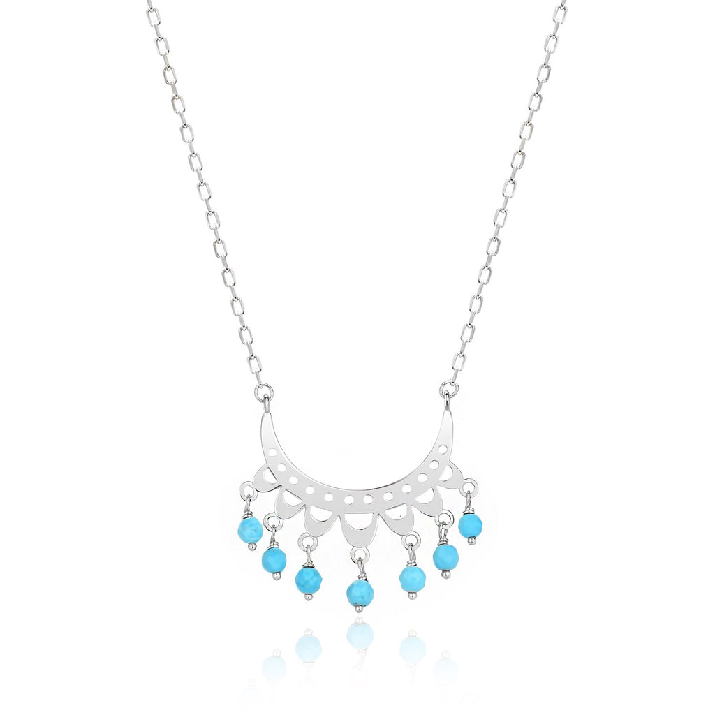 Symi Island Necklace in Silver