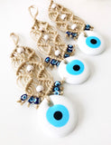 Macrame Evil Eye Ornament