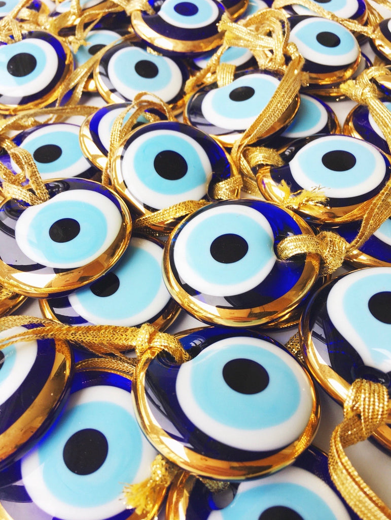 Mini Gold Evil Eye Ornament
