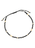 Grecian Cord Bracelet in Onyx