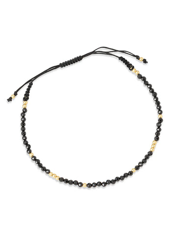 Grecian Cord Bracelet in Onyx