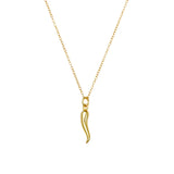 Gold Cornicello Necklace