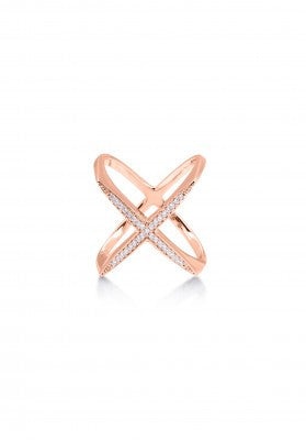 X Rated Ring in Rose Gold