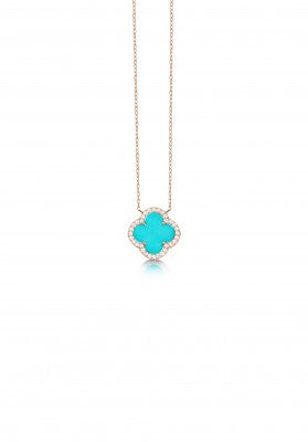 Summer Diamond Necklace in Rose Gold