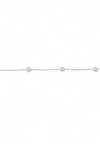 Diamonte Chain Bracelet in Sterling Silver