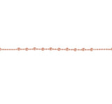 Cross My Faith Bracelet in Rose Gold