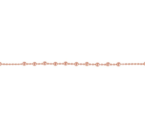 Cross My Faith Bracelet in Rose Gold