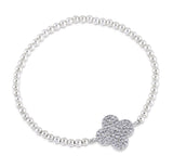 Keep The Faith Beaded Bracelet in Rose Gold