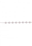 Rosary Bead Bracelet in Sterling Silver