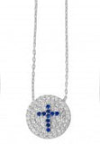 Love My Cross Necklace in Sterling Silver
