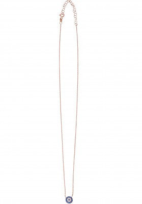 Small gold best sale evil eye necklace