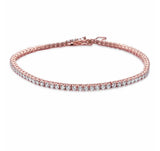 Diamond Necklace in Rose Gold