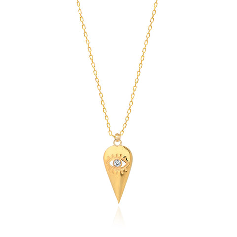 Ithaca Island Necklace in Gold