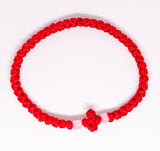 Red Komboskini with Pink Beads