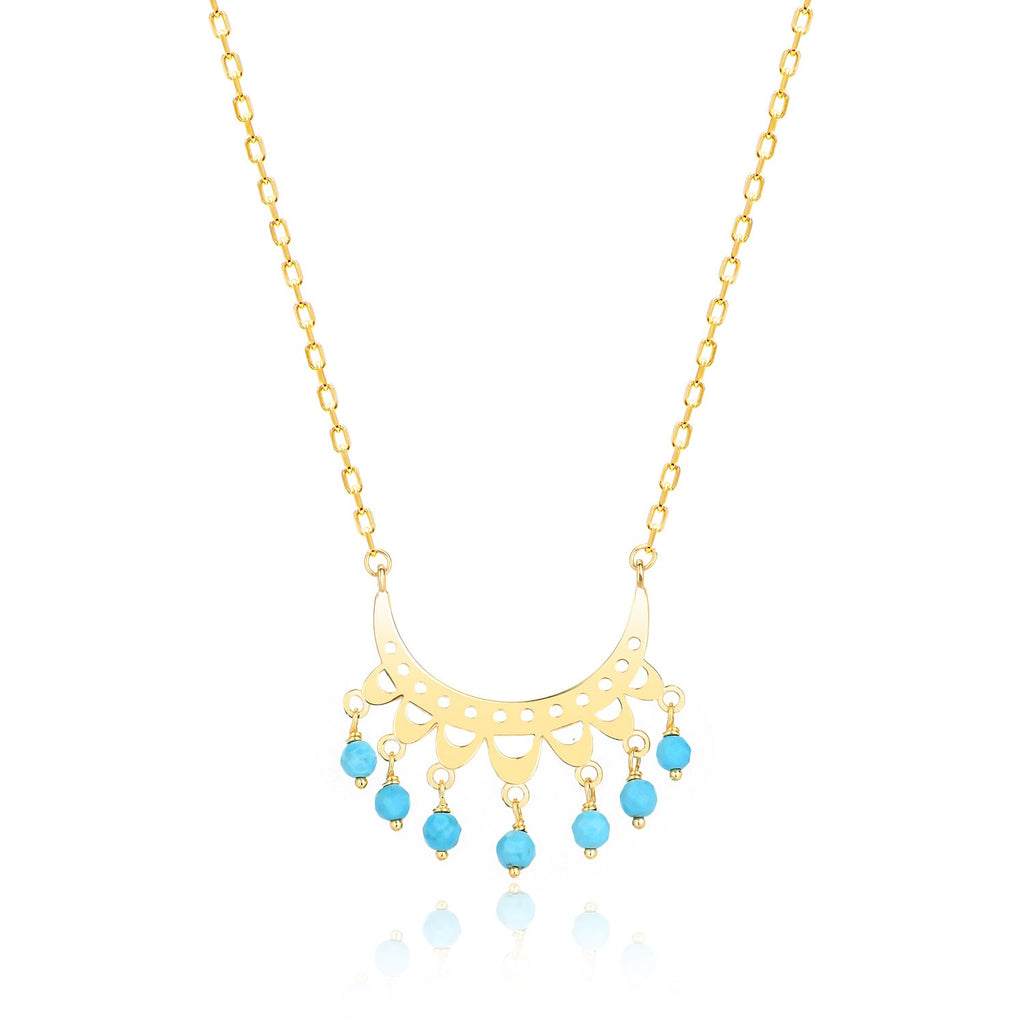 Symi Island Necklace in Gold