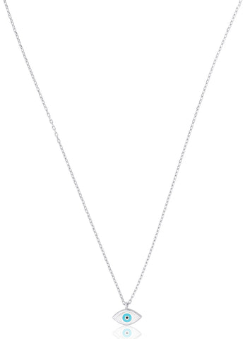 Ios Island Necklace in Silver