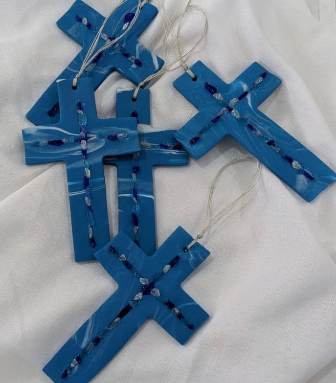 Pieces Blue Cross