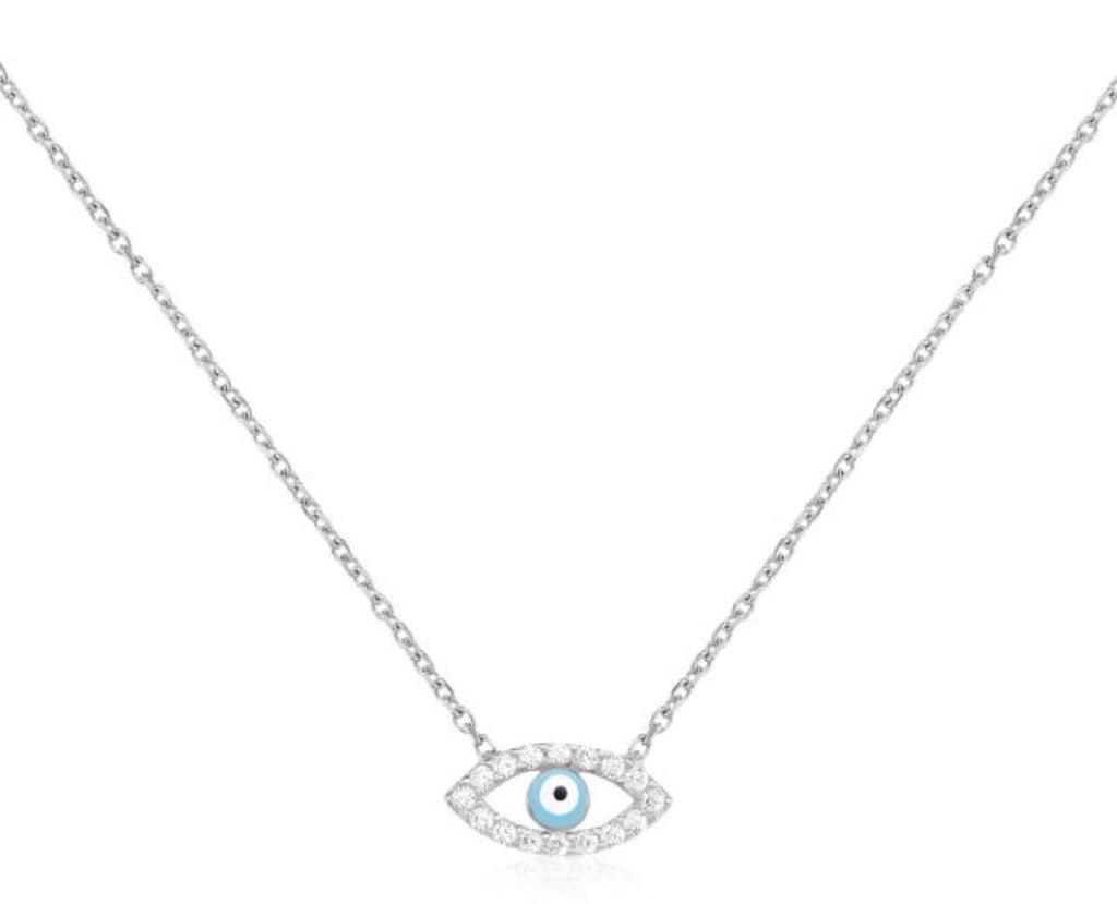 Eye On You Necklace in Gold