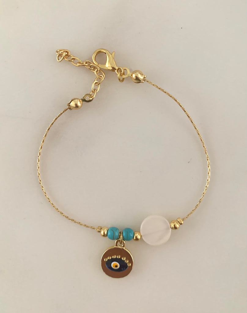 Navagio Eye Bracelet in Gold