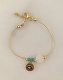 Navagio Eye Bracelet in Gold