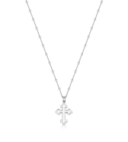 Faith Necklace in Silver