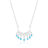 Symi Island Necklace in Silver