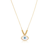 Eye See Through Necklace in Gold