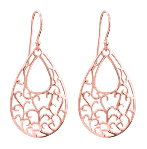 Summer Nights Earrings in Rose Gold