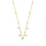 Hydra Island Necklace in Gold