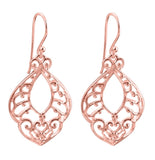 Open Nights Earrings in Rose Gold