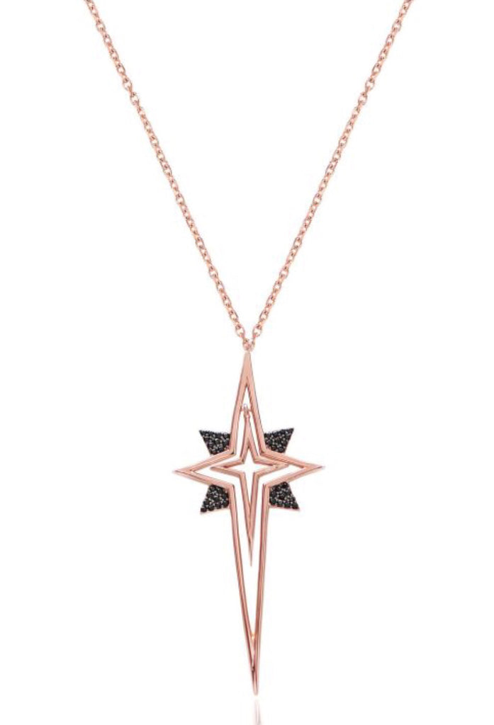 Starbright Necklace in Rose Gold