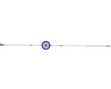 Ithaca Evil Eye Bracelet in Sterling Silver